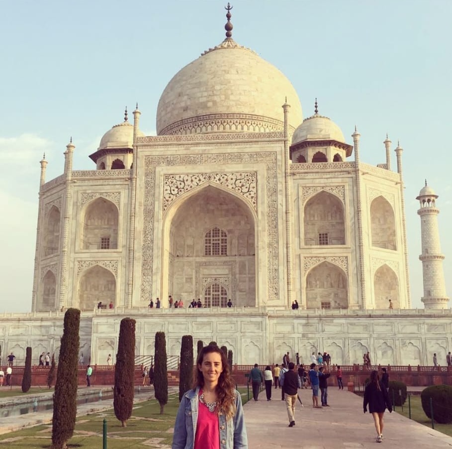 Sourcing trip to India during Forus years